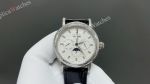 Patek Philippe Complications WG Engraved Bezel CH29-535 Movement Watch 42mm 